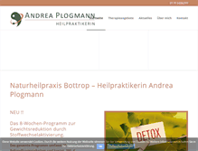 Tablet Screenshot of heilpraktikerin-bottrop.de